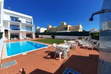 Appartement à Albufeira - T2 1º vista mar Galé, wifi, a/c, piscina, para a p